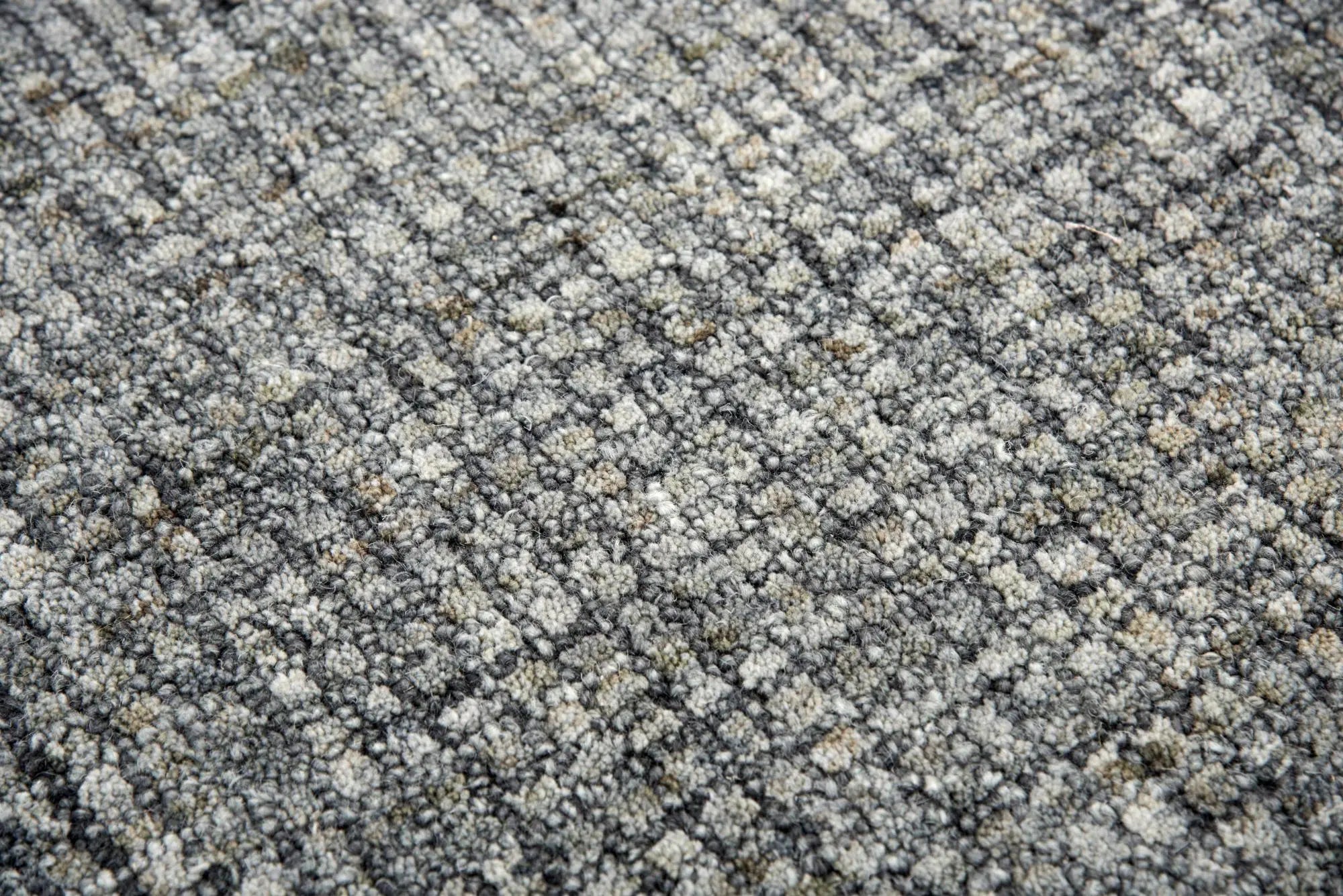 8' Dark Gray And Beige Wool Hand Tufted Area Rug Homeroots Home Decor