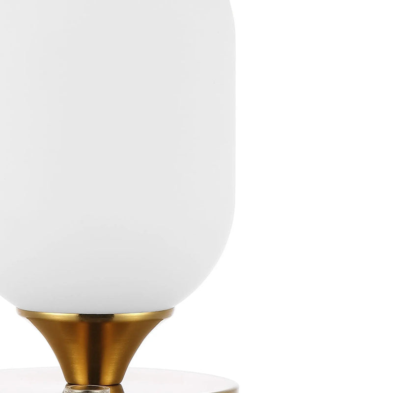 8" Gold Novelty USB Table Lamp Homeroots Lighting
