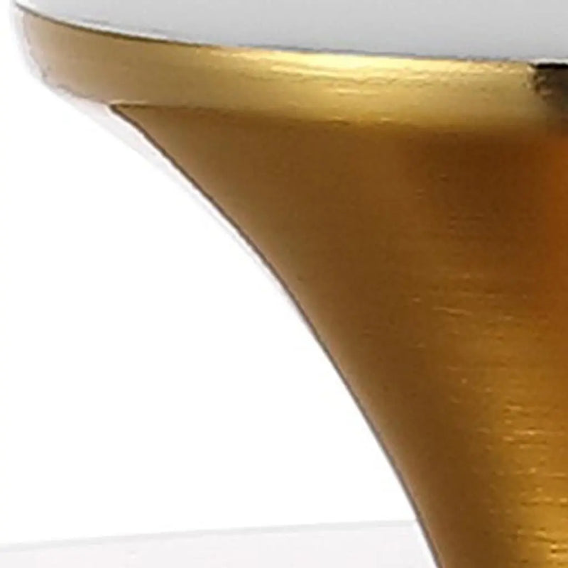 8" Gold Novelty USB Table Lamp Homeroots Lighting