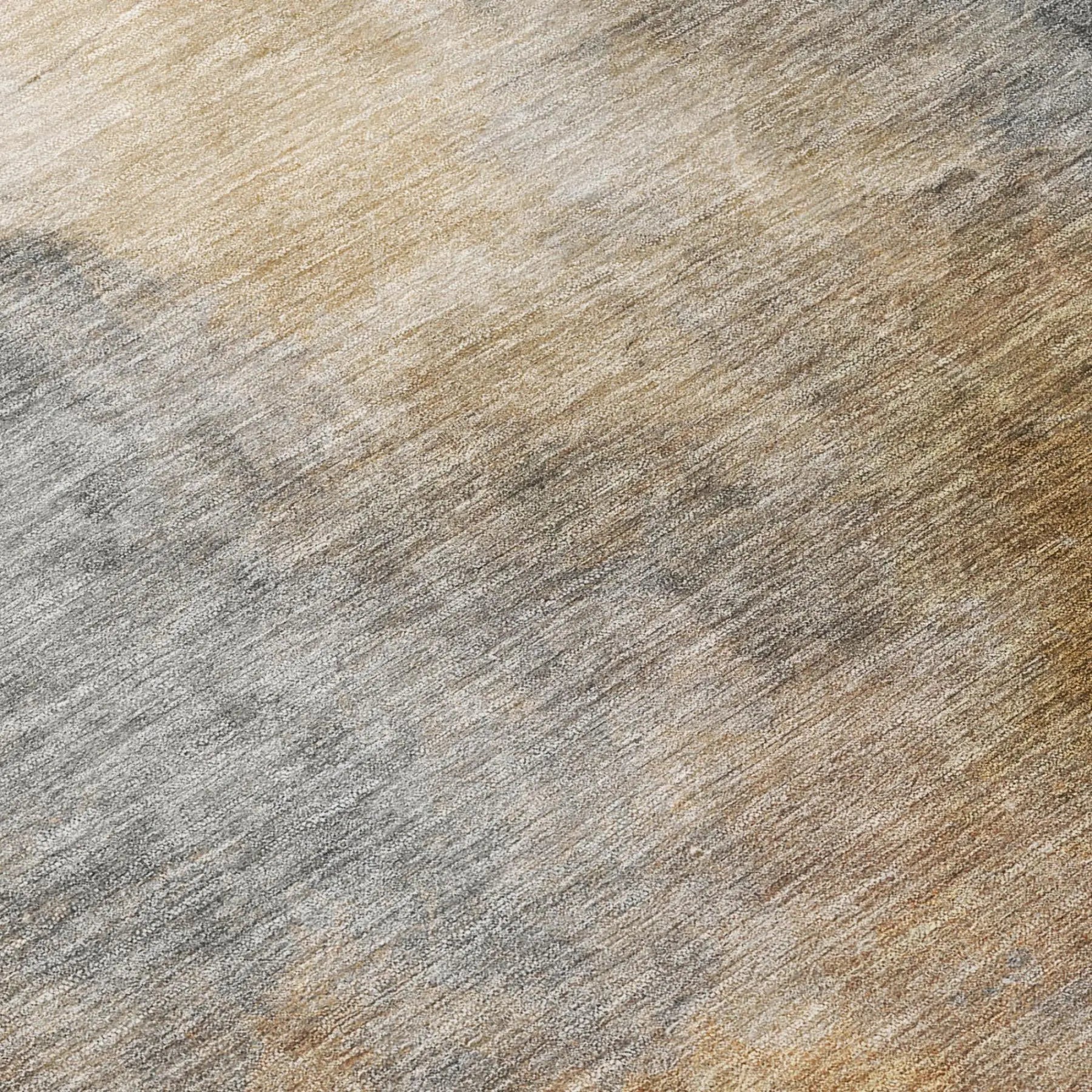 8' Gray And Beige Round Abstract Washable Indoor Outdoor Area Rug Homeroots Outdoor