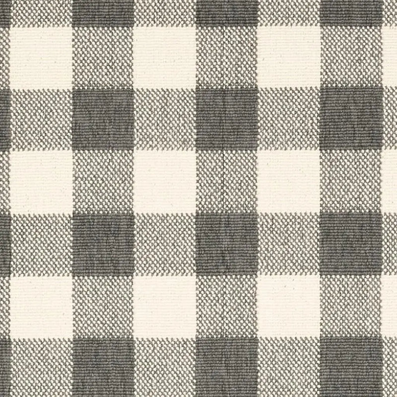 8' Gray And Ivory Indoor Outdoor Runner Rug Homeroots Outdoor