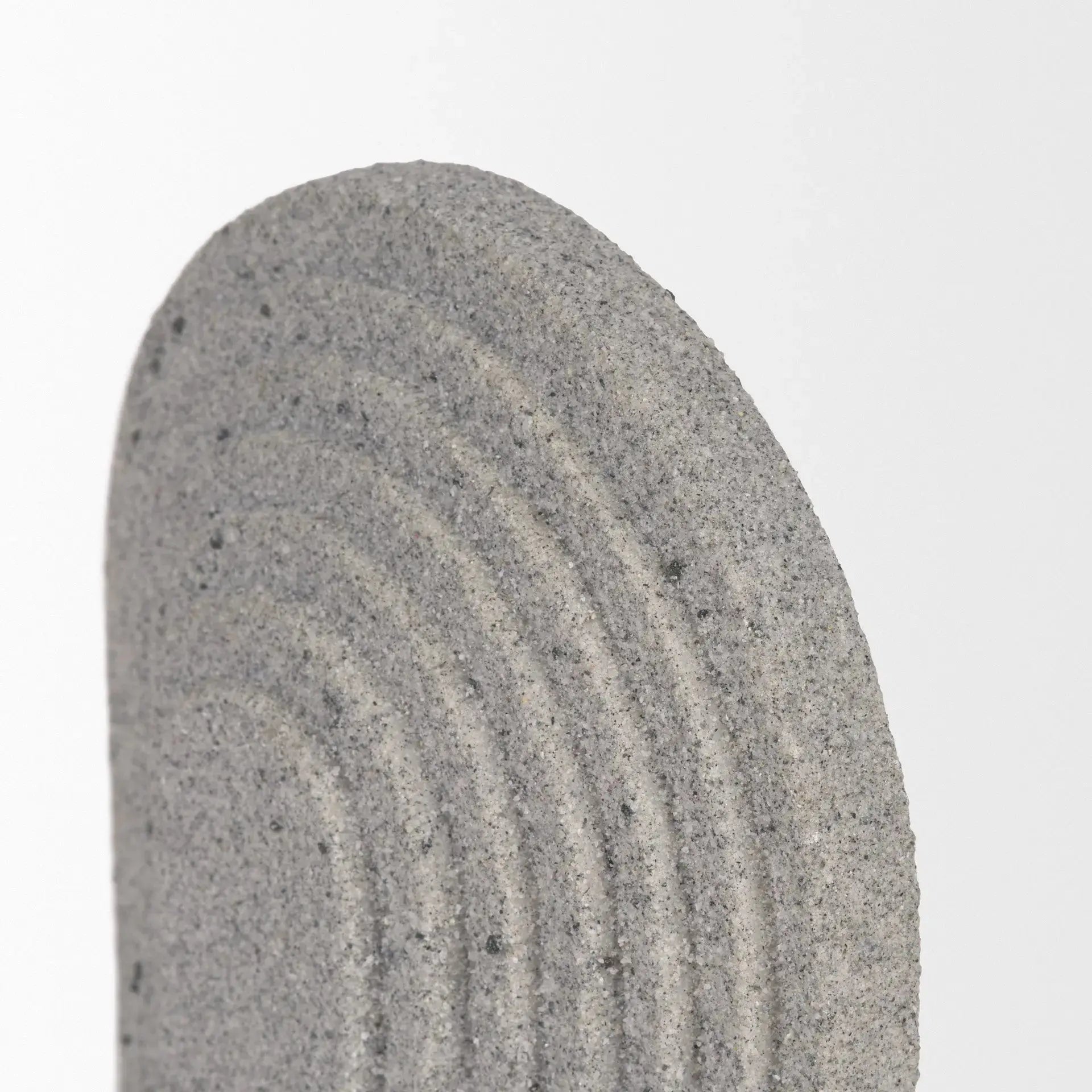 8" Gray Resin Tabletop Sculpture Homeroots Home Decor