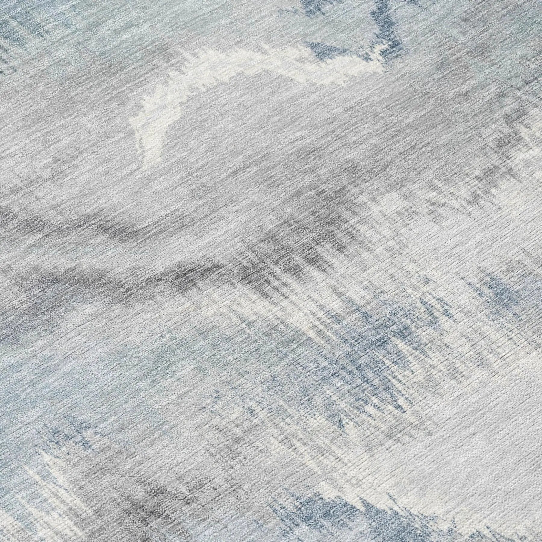 8' Pewter And Gray Round Abstract Washable Indoor Outdoor Area Rug Homeroots Outdoor