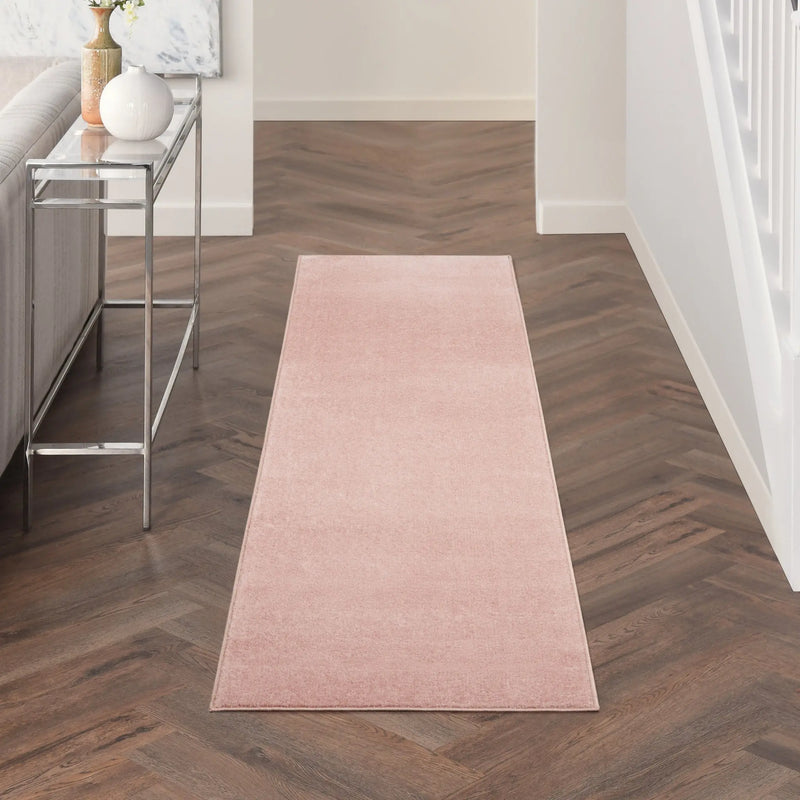 8' Pink Indoor Outdoor Runner Rug - GreatEagleInc