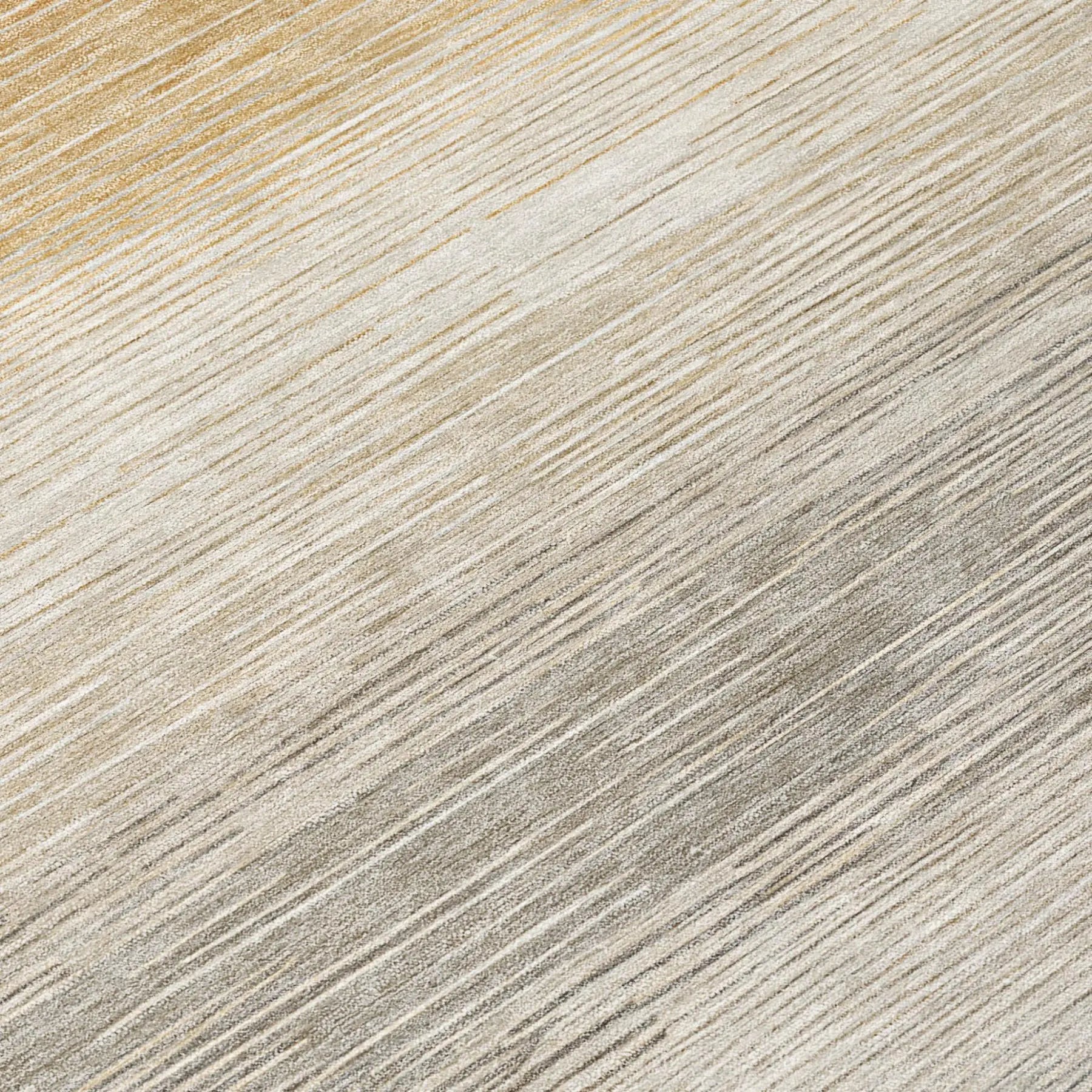 8' Taupe And Brown Round Striped Washable Indoor Outdoor Area Rug Homeroots Outdoor