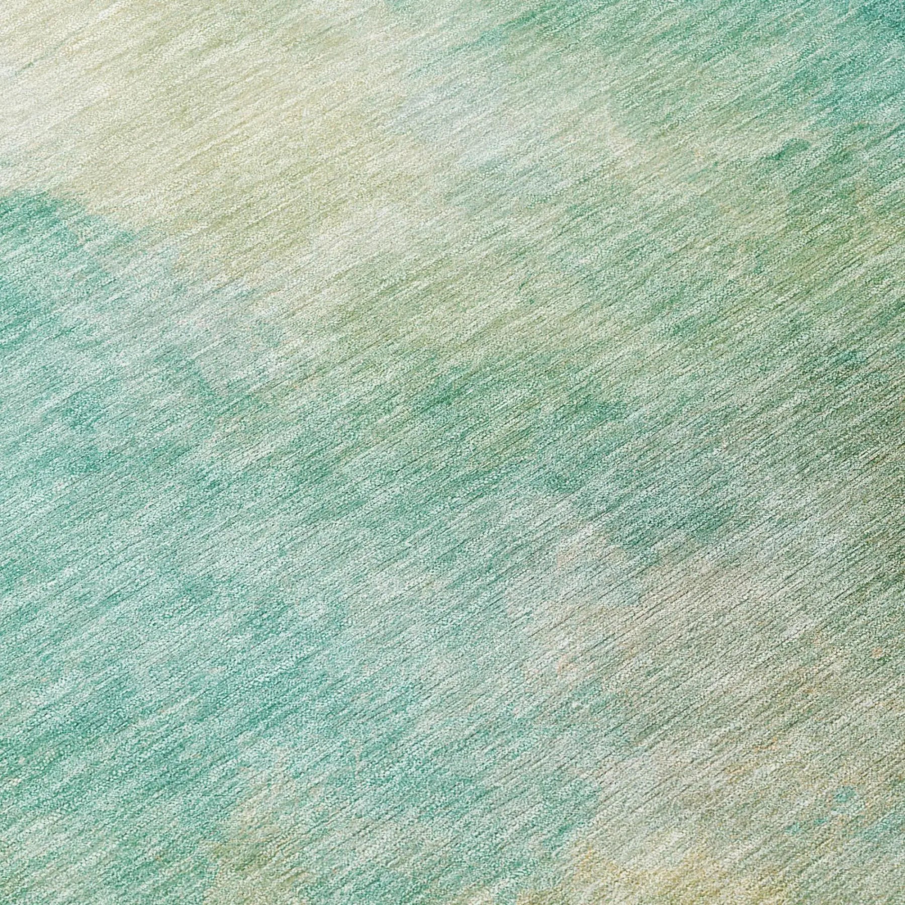8' X 10' Aqua And Teal Blue Abstract Washable Indoor Outdoor Area Rug Homeroots Outdoor