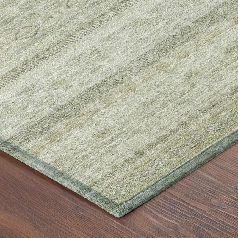 8' X 10' Beige And Brown Striped Washable Indoor Outdoor Area Rug Homeroots Outdoor