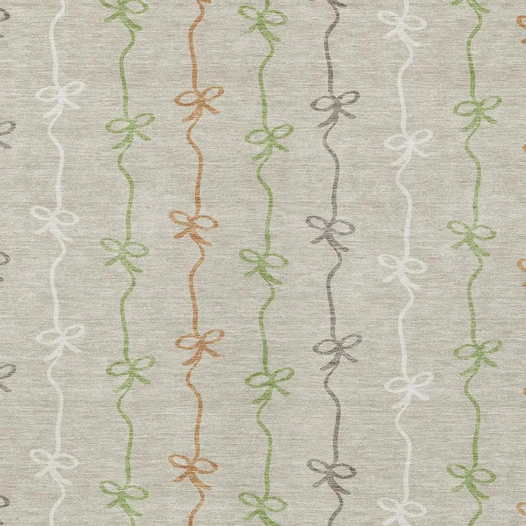 8' X 10' Beige And Gray Southwestern Washable Indoor Outdoor Area Rug Homeroots Outdoor