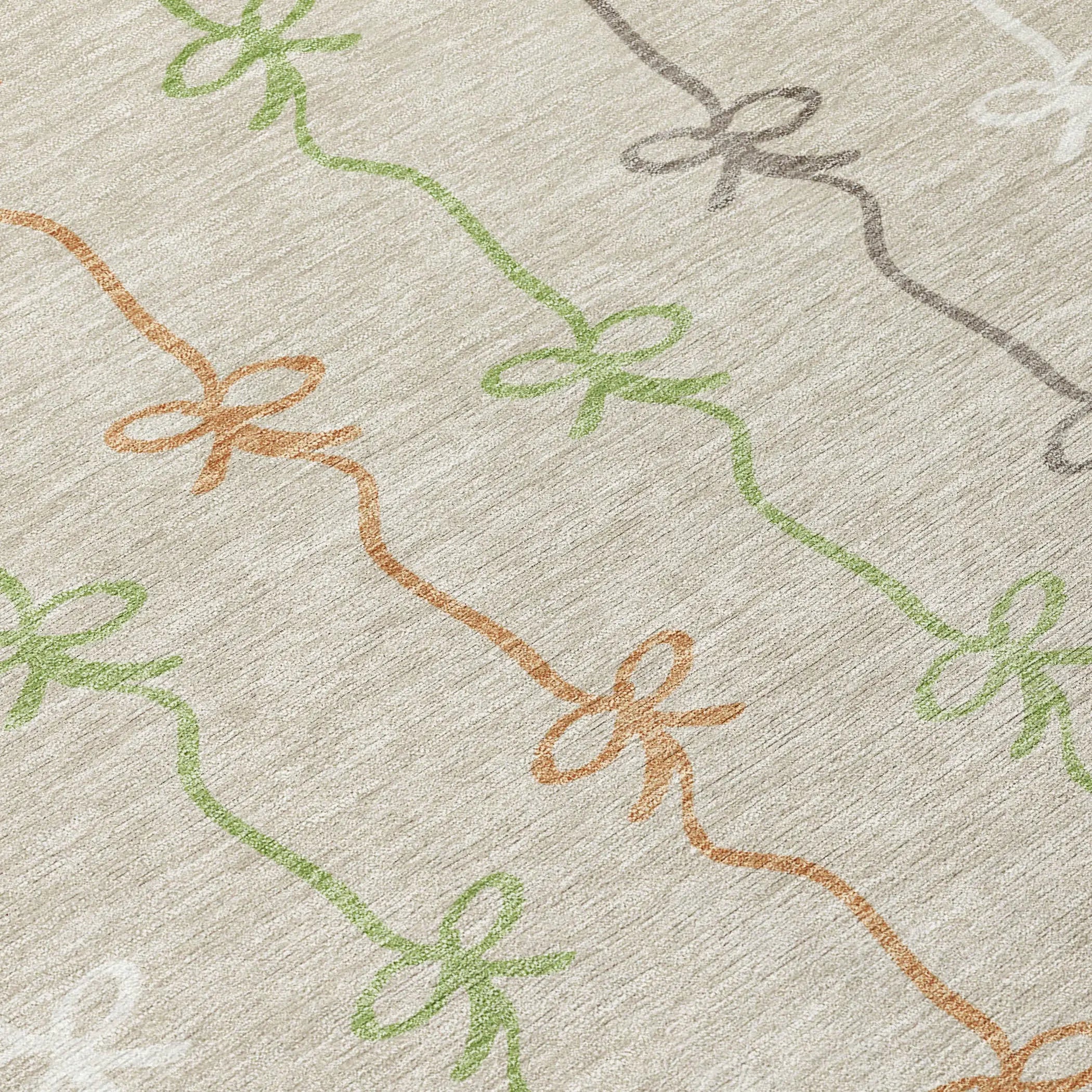 8' X 10' Beige And Gray Southwestern Washable Indoor Outdoor Area Rug Homeroots Outdoor