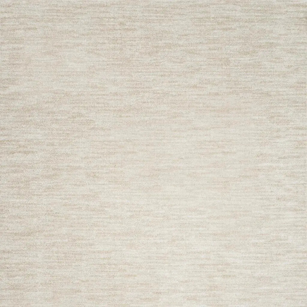 8' X 10' Beige And Ivory Indoor Outdoor Area Rug - GreatEagleInc