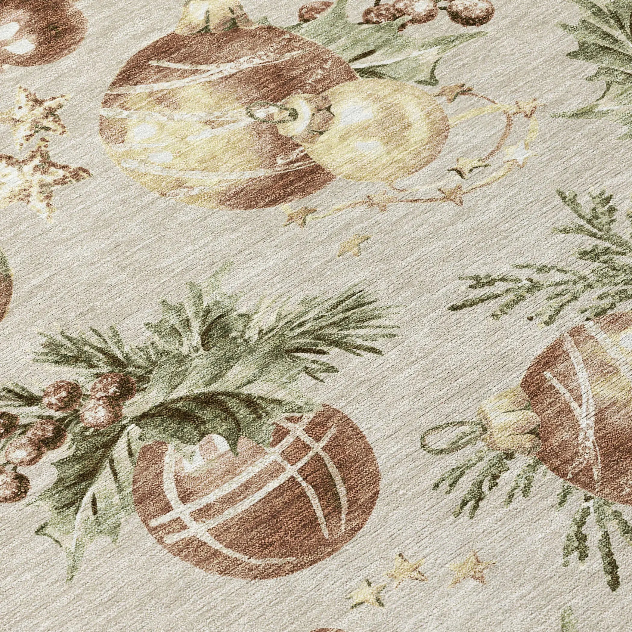 8' X 10' Beige Brown And Ivory Stars Washable Indoor Outdoor Area Rug Homeroots Outdoor