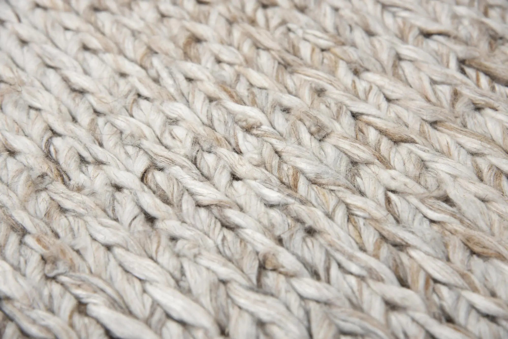 8' X 10' Beige Gray And Ivory Wool Hand Woven Area Rug Homeroots Home Decor