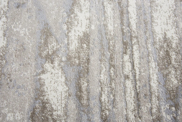 8' X 10' Beige Ivory Light Brown And Light Gray Abstract Area Rug Homeroots Home Decor
