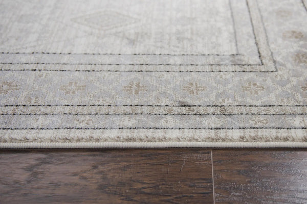8' X 10' Beige Taupe Tan Gray And Cream Oriental Area Rug Homeroots Home Decor