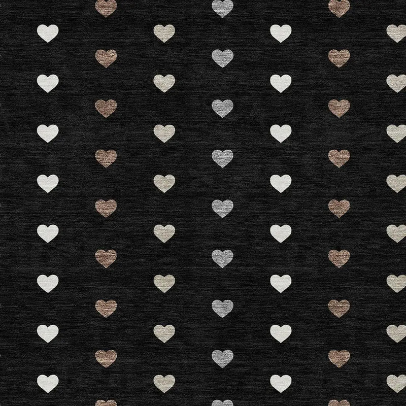 8' X 10' Black And Ivory Geometric Washable Indoor Outdoor Area Rug Homeroots Outdoor