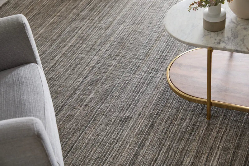8' X 10' Black Gray And Brown Hand Woven Distressed Area Rug Homeroots Outdoor