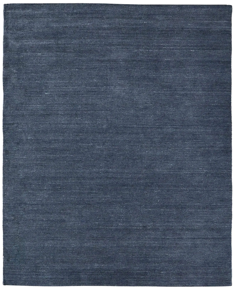 8' X 10' Blue And Gray Hand Woven Distressed Area Rug Homeroots Outdoor