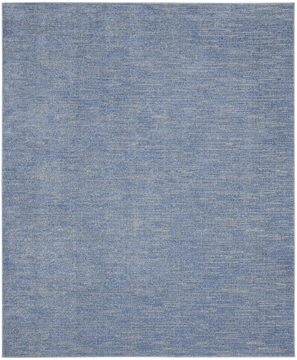 8' X 10' Blue And Gray Indoor Outdoor Area Rug - GreatEagleInc