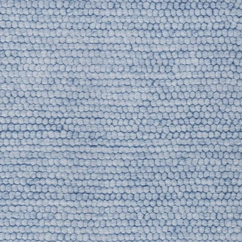 8' X 10' Blue And Sky Blue Striped Washable Indoor Outdoor Area Rug Homeroots Outdoor