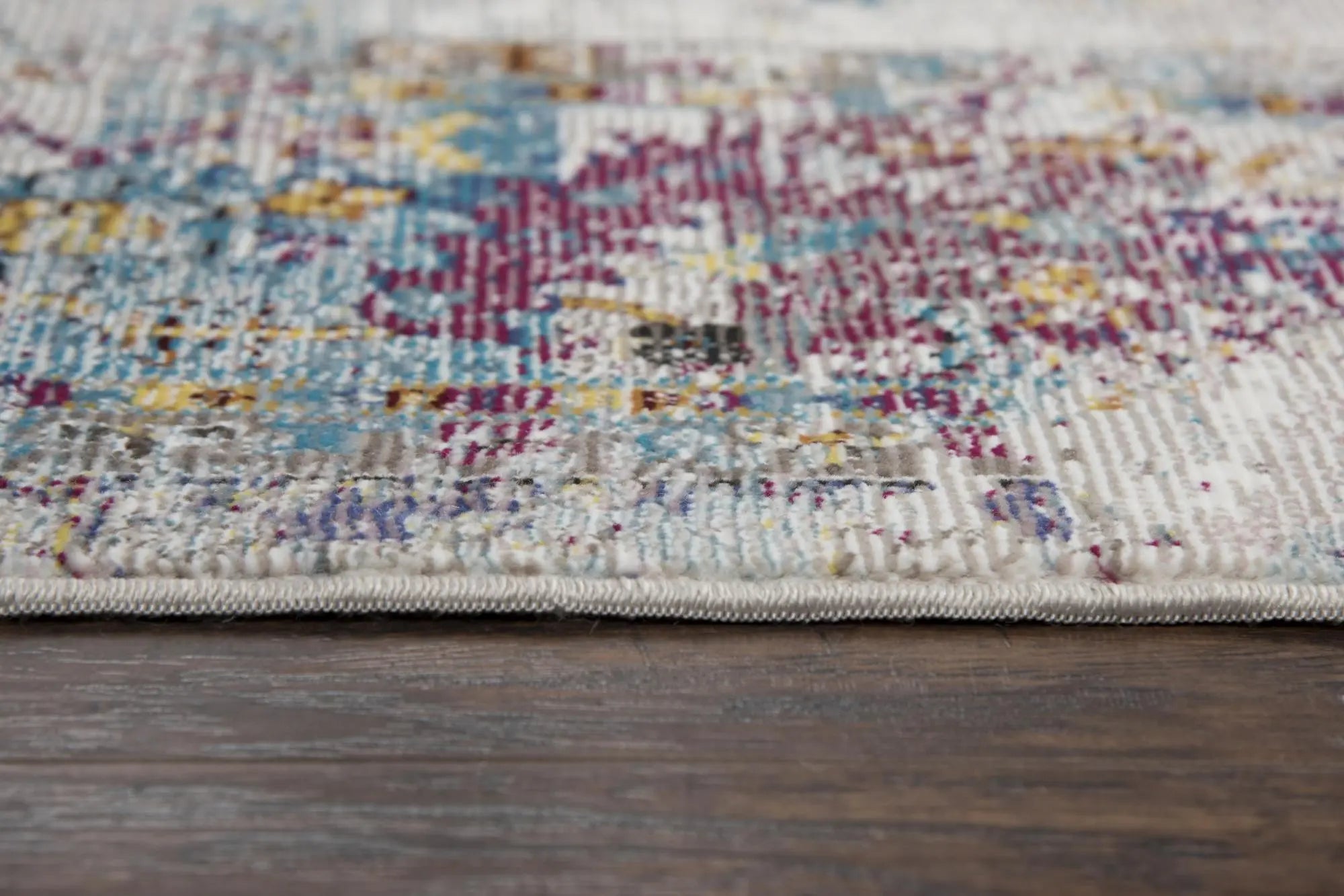 8' X 10' Blue Cream And Gold Oriental Area Rug Homeroots Home Decor