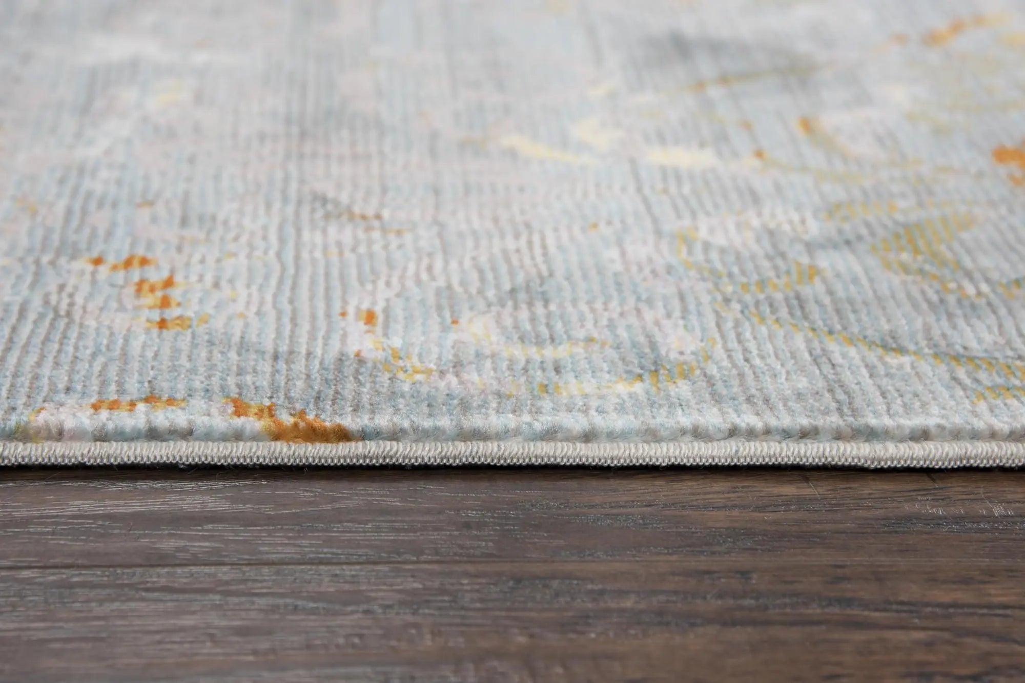 8' X 10' Blue Gray And Cream Oriental Area Rug Homeroots Home Decor