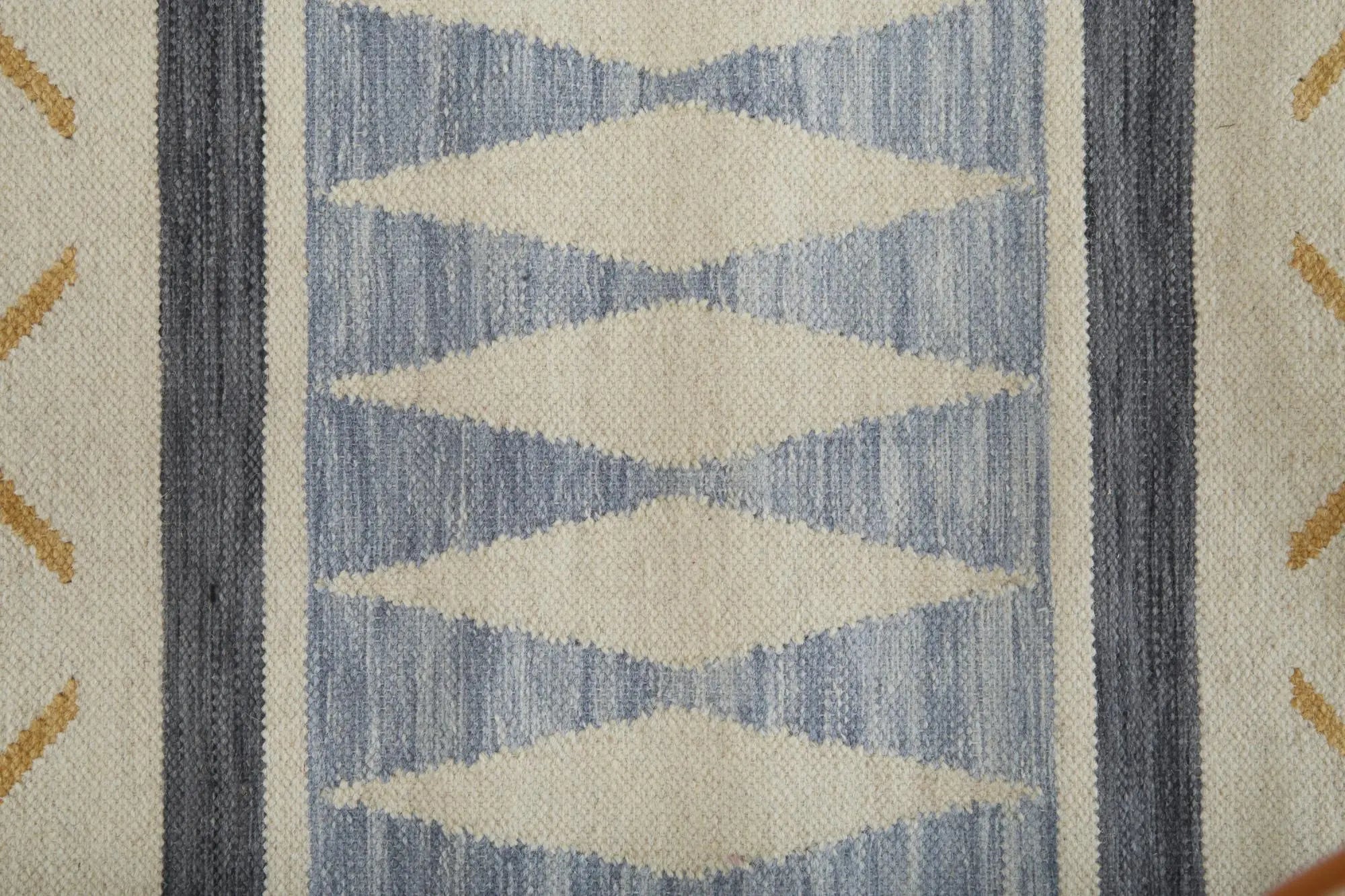 8' X 10' Blue Tan And Pink Moroccan Hand Loomed Area Rug With Fringe Homeroots Home Decor
