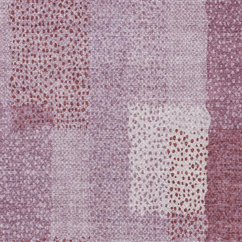 8' X 10' Blush And Pink Abstract Washable Indoor Outdoor Area Rug Homeroots Outdoor