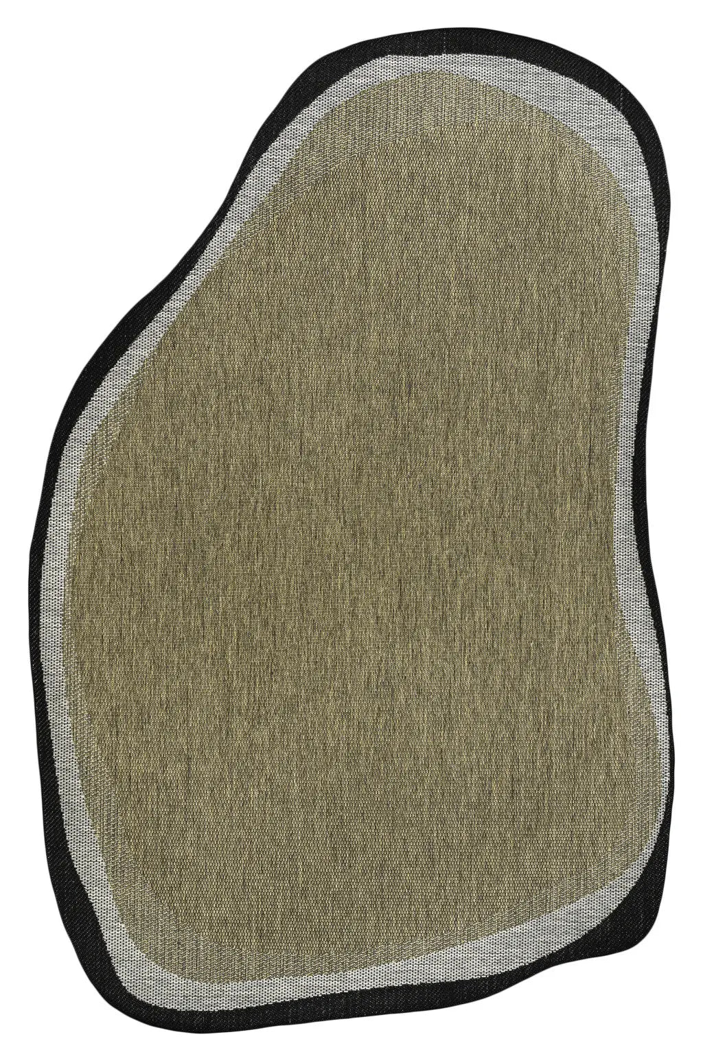 8' X 10' Brown And Black Abstract Indoor Outdoor Area Rug Homeroots Outdoor