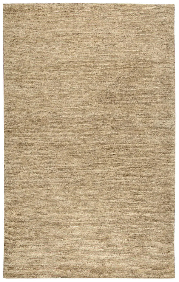 8' X 10' Brown And Natural Wool Hand Tufted Area Rug Homeroots Home Decor