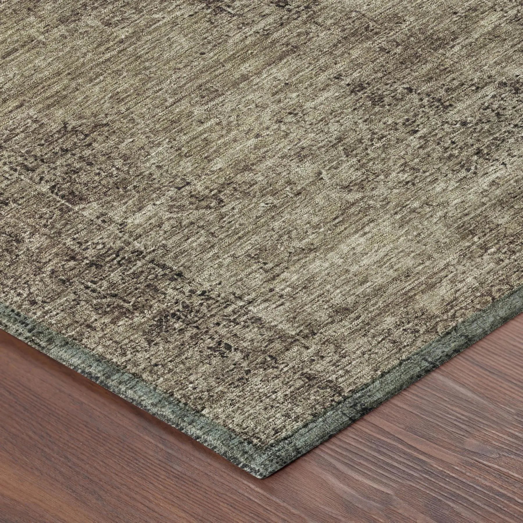 8' X 10' Brown And Taupe Oriental Washable Indoor Outdoor Area Rug Homeroots Outdoor