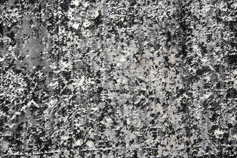 8' X 10' Brown Ivory Black And Light Gray Oriental Area Rug Homeroots Home Decor