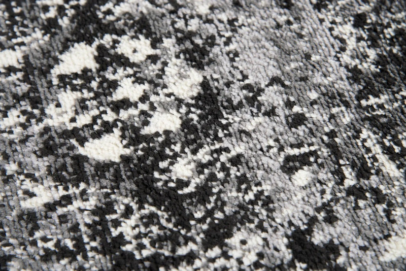 8' X 10' Brown Ivory Black And Light Gray Oriental Area Rug Homeroots Home Decor