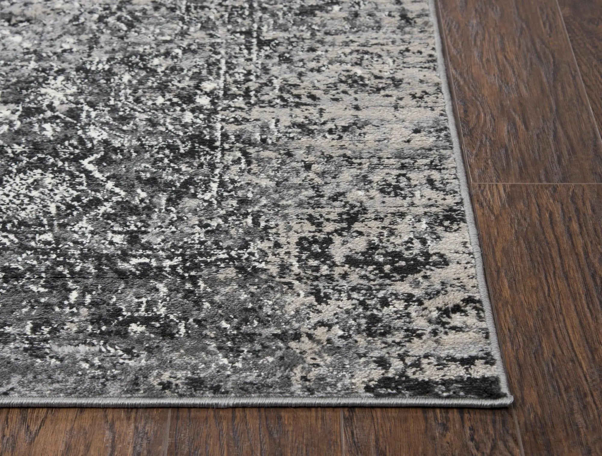8' X 10' Brown Ivory Black And Light Gray Oriental Area Rug Homeroots Home Decor