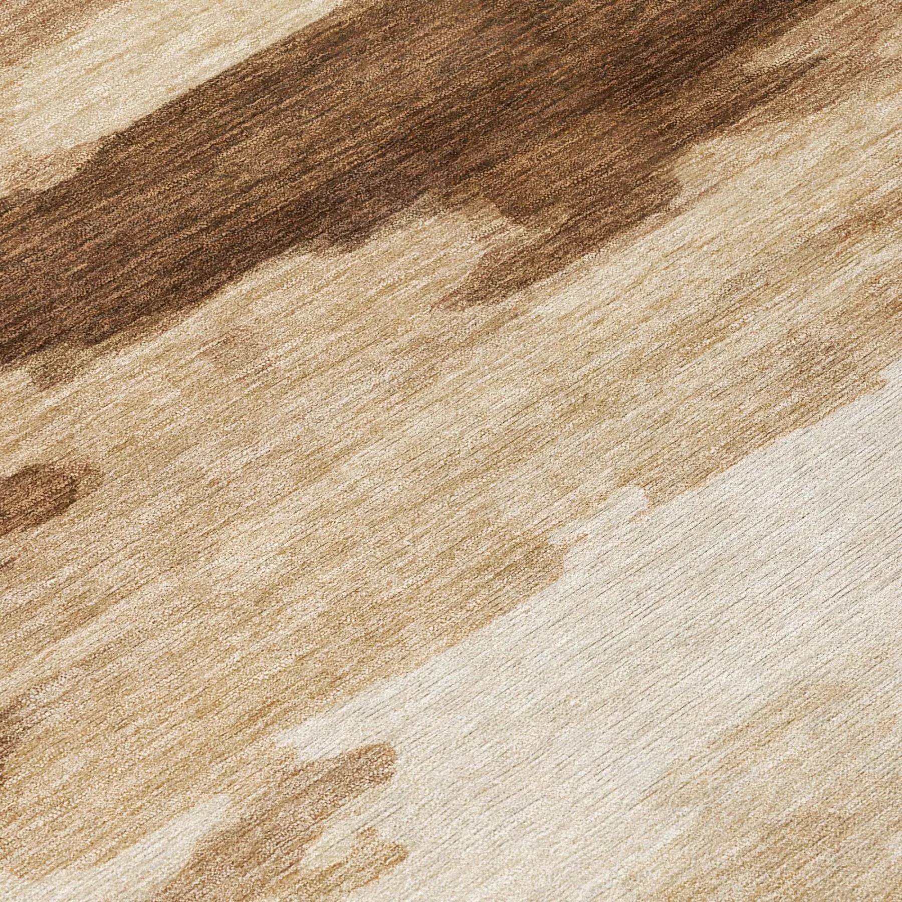8' X 10' Chocolate And Brown Abstract Washable Indoor Outdoor Area Rug Homeroots Outdoor