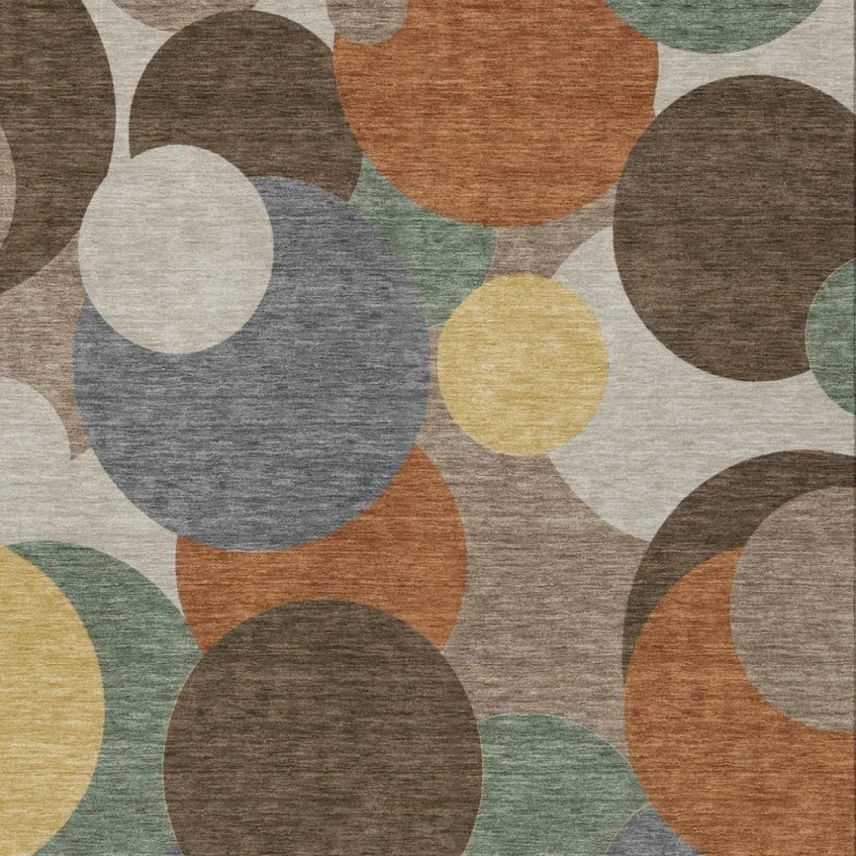 8' X 10' Chocolate And Brown Geometric Washable Indoor Outdoor Area Rug Homeroots Outdoor