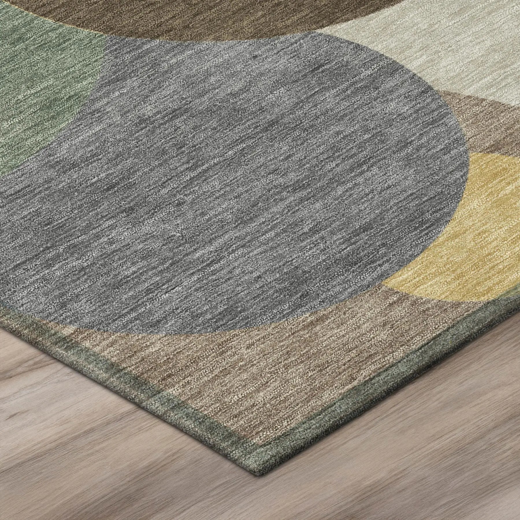 8' X 10' Chocolate And Brown Geometric Washable Indoor Outdoor Area Rug Homeroots Outdoor