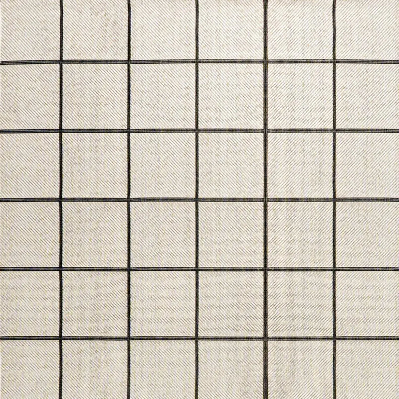 8' X 10' Cream And Dark Gray Plaid Indoor Outdoor Area Rug Homeroots Outdoor