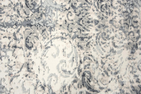 8' X 10' Cream And Gray Trellis Area Rug Homeroots Home Decor