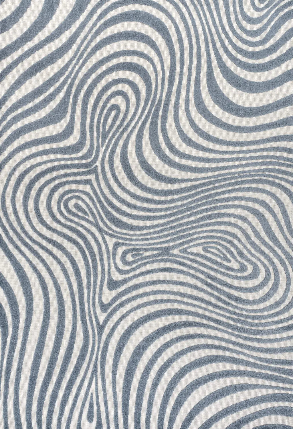 8' X 10' Dark Blue And Cream Abstract Indoor Outdoor Area Rug Homeroots Outdoor