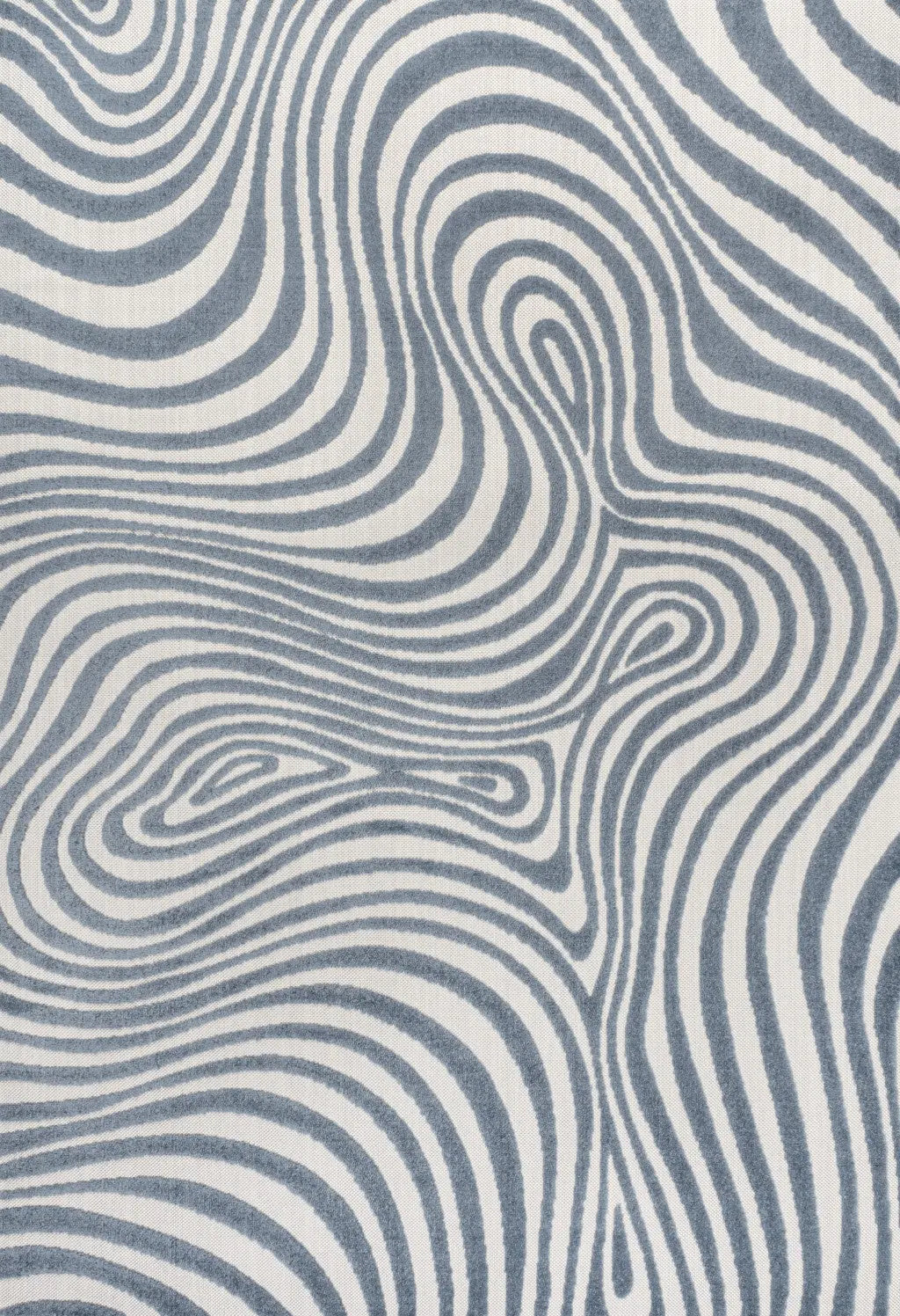 8' X 10' Dark Blue And Cream Abstract Indoor Outdoor Area Rug Homeroots Outdoor