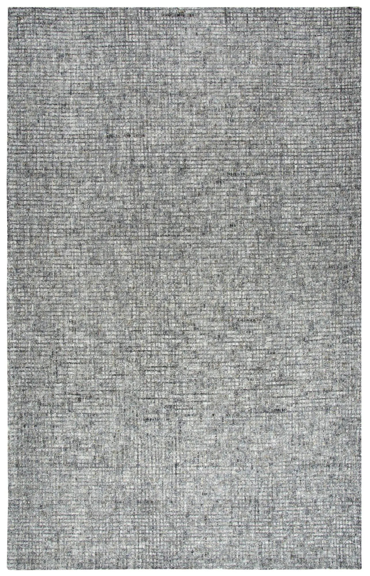 8' X 10' Dark Gray And Beige Wool Hand Tufted Area Rug Homeroots Home Decor