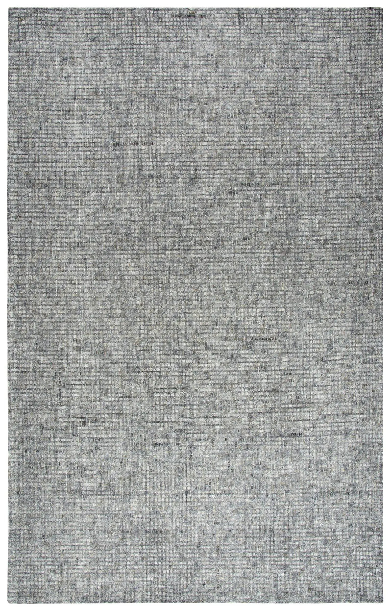8' X 10' Dark Gray And Beige Wool Hand Tufted Area Rug Homeroots Home Decor