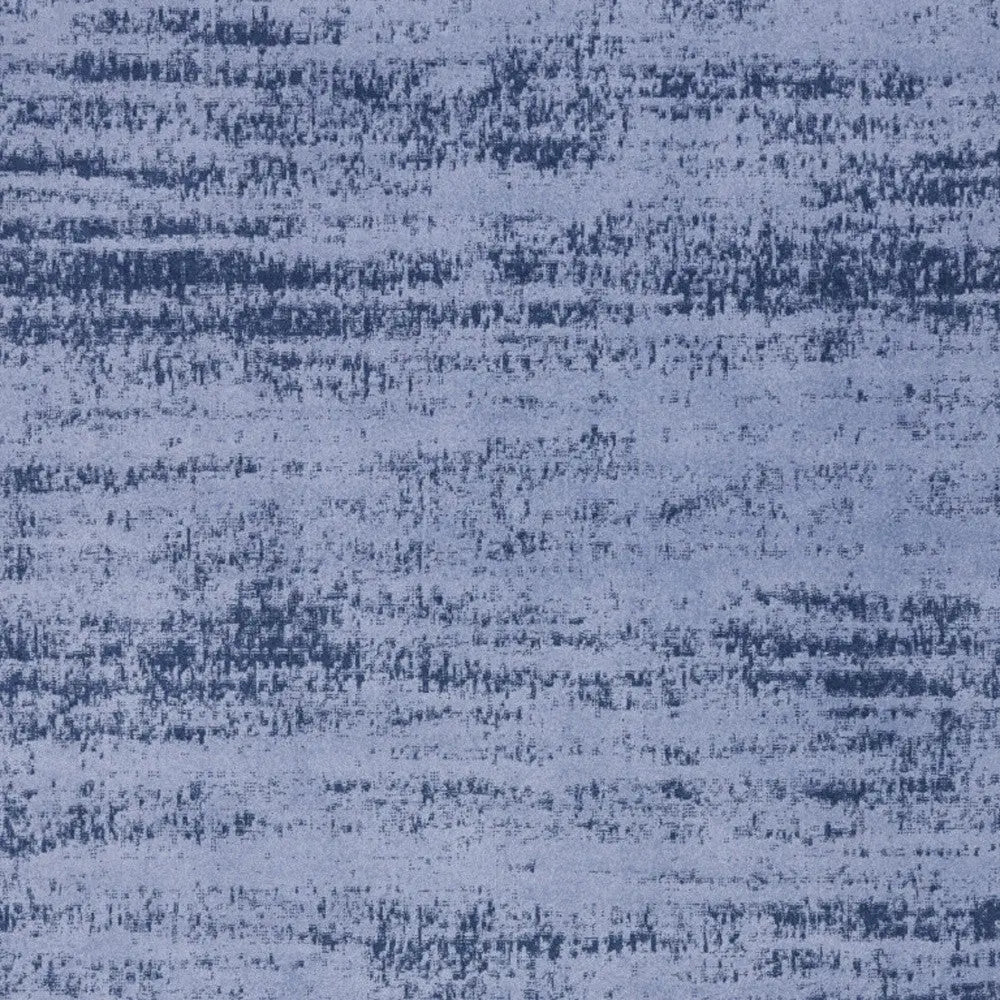 8' X 10' Denim Blue And Navy Blue Abstract Indoor Outdoor Area Rug Homeroots Outdoor