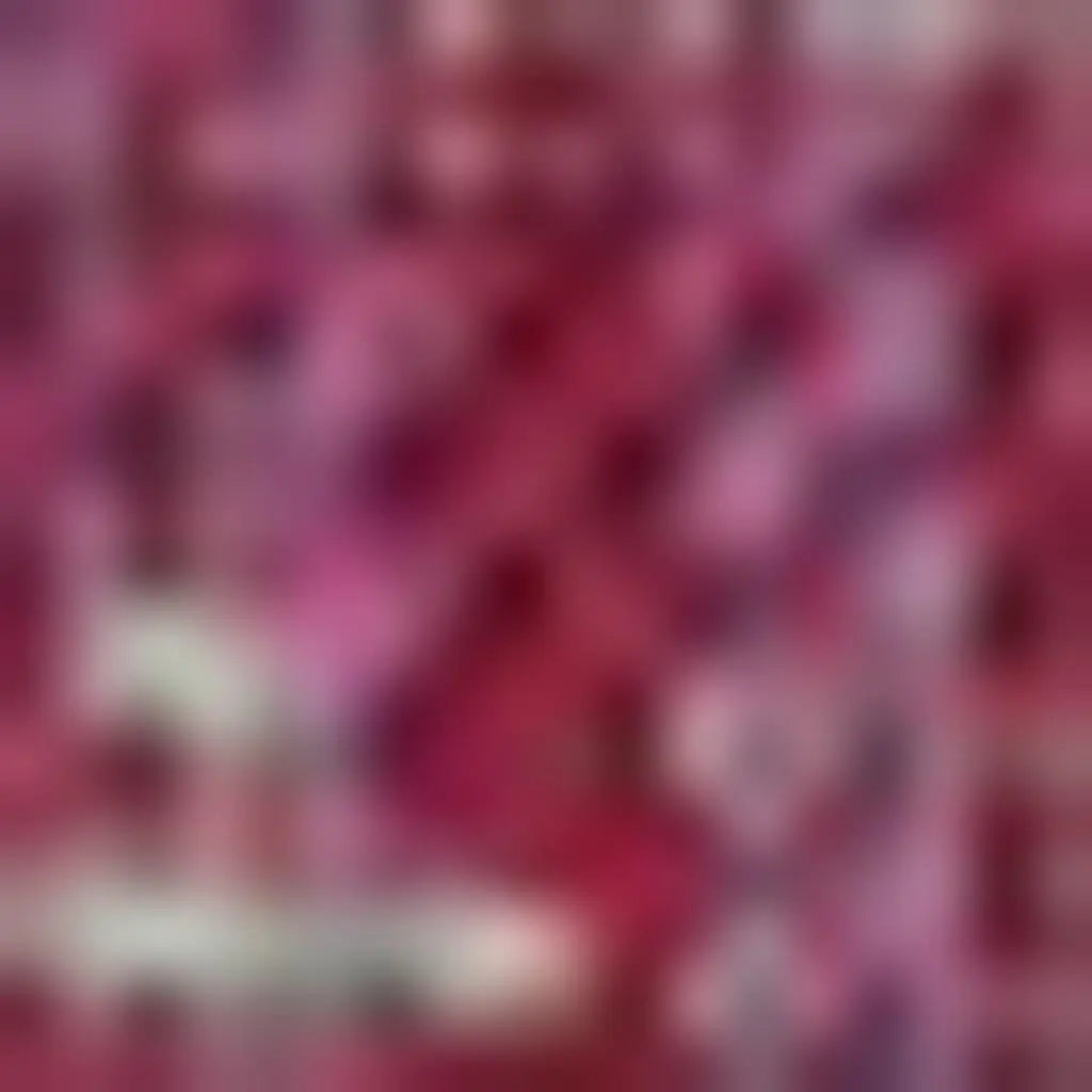 8' X 10' Fuchsia And Light Gray Medallion Indoor Outdoor Area Rug Homeroots Outdoor