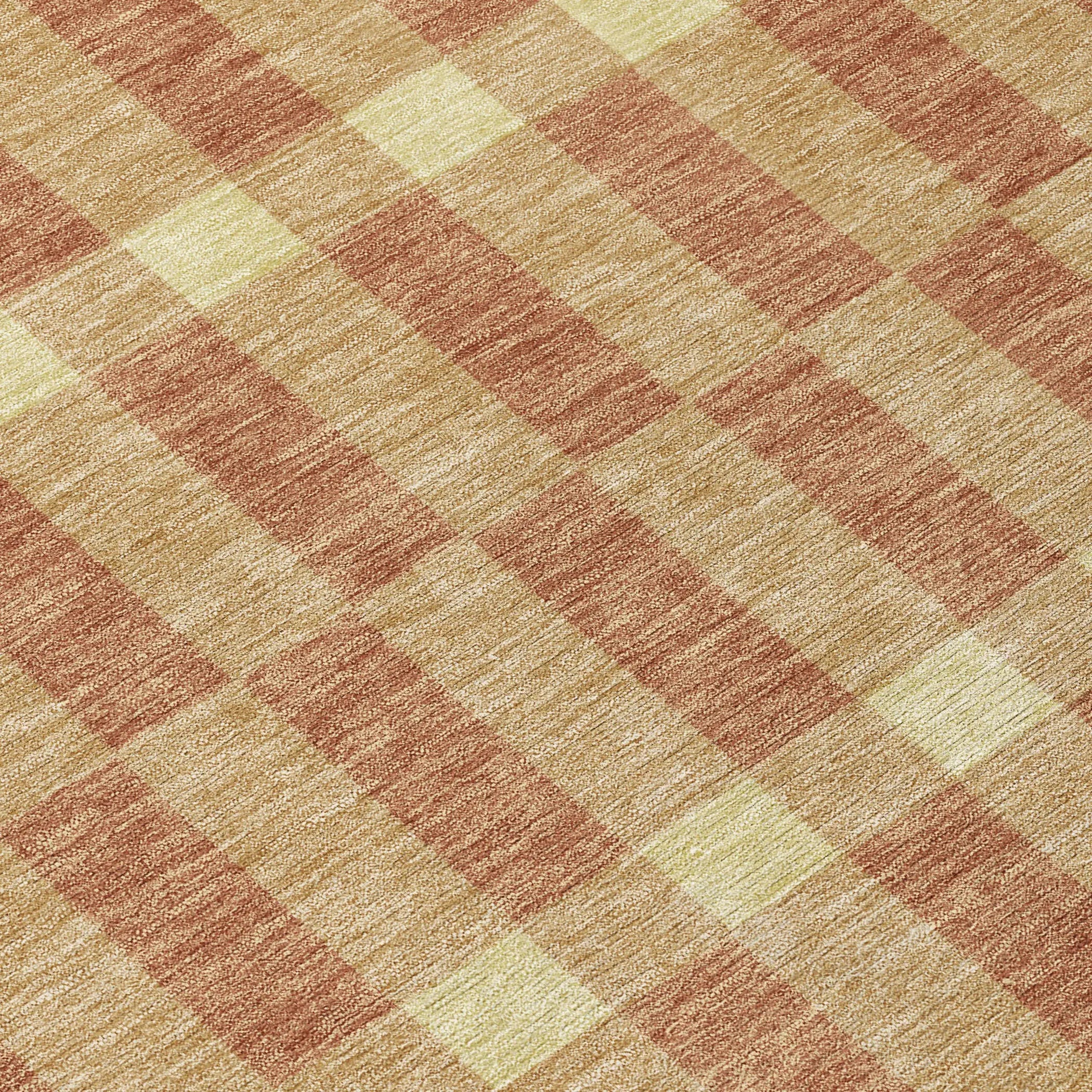 8' X 10' Gold And Copper Geometric Washable Indoor Outdoor Area Rug Homeroots Outdoor