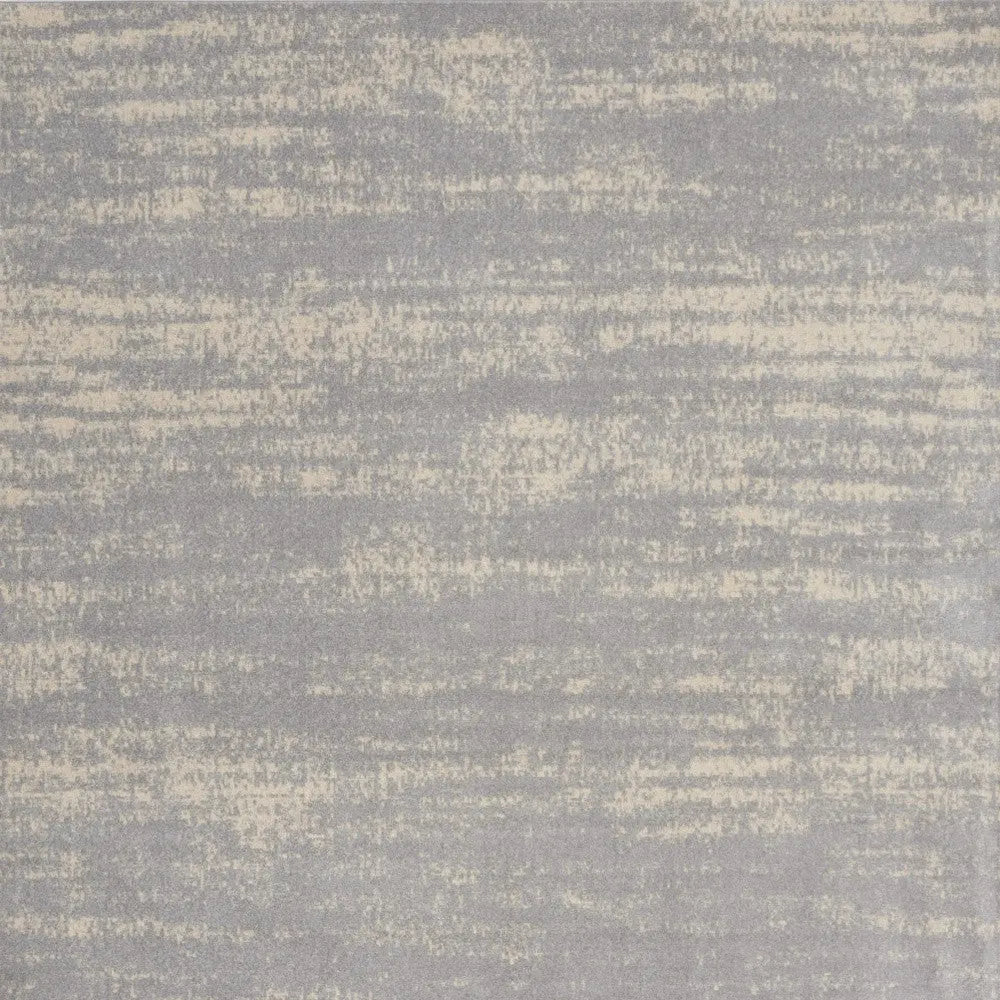 8' X 10' Gray And Beige Abstract Indoor Outdoor Area Rug Homeroots Outdoor