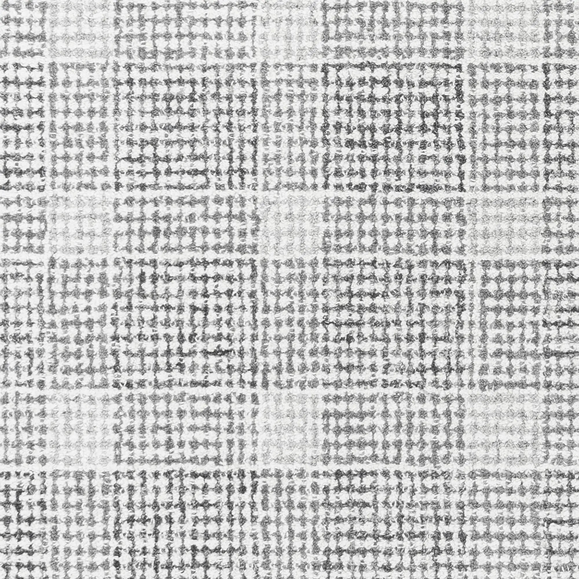 8' X 10' Gray And Dark Gray Wool Checkered Hand Tufted Area Rug Homeroots Home Decor