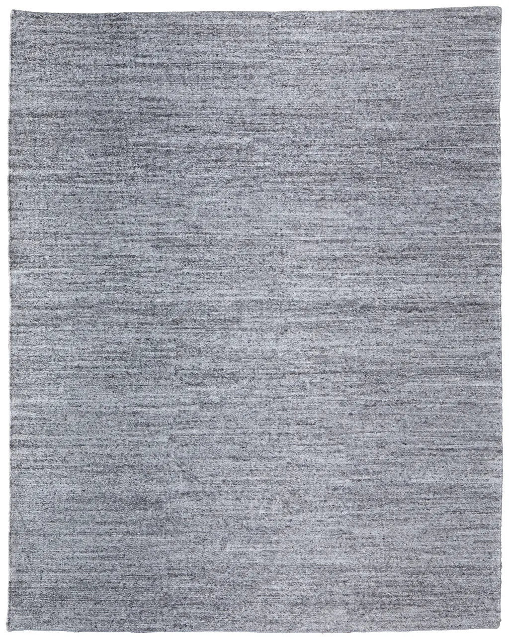 8' X 10' Gray And Ivory Handmade Indoor Outdoor Area Rug Homeroots Outdoor