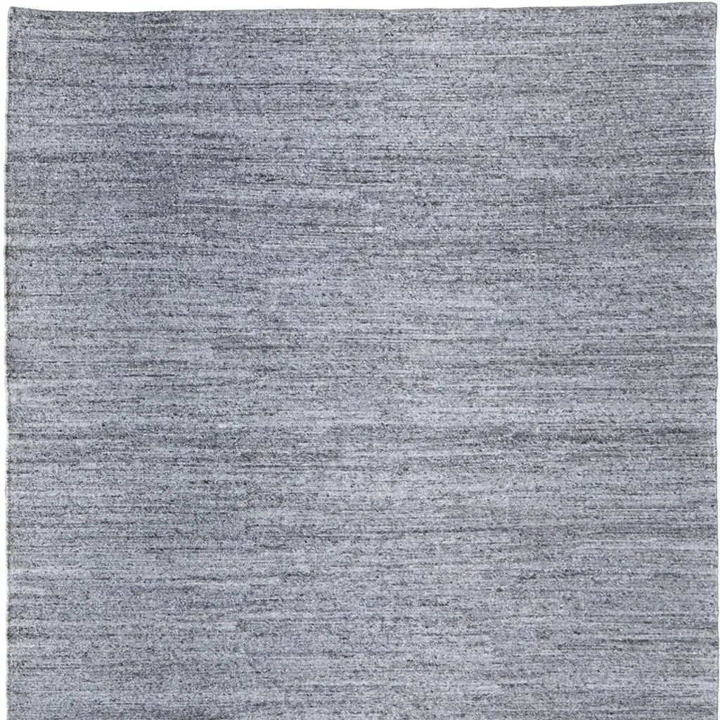8' X 10' Gray And Ivory Handmade Indoor Outdoor Area Rug Homeroots Outdoor