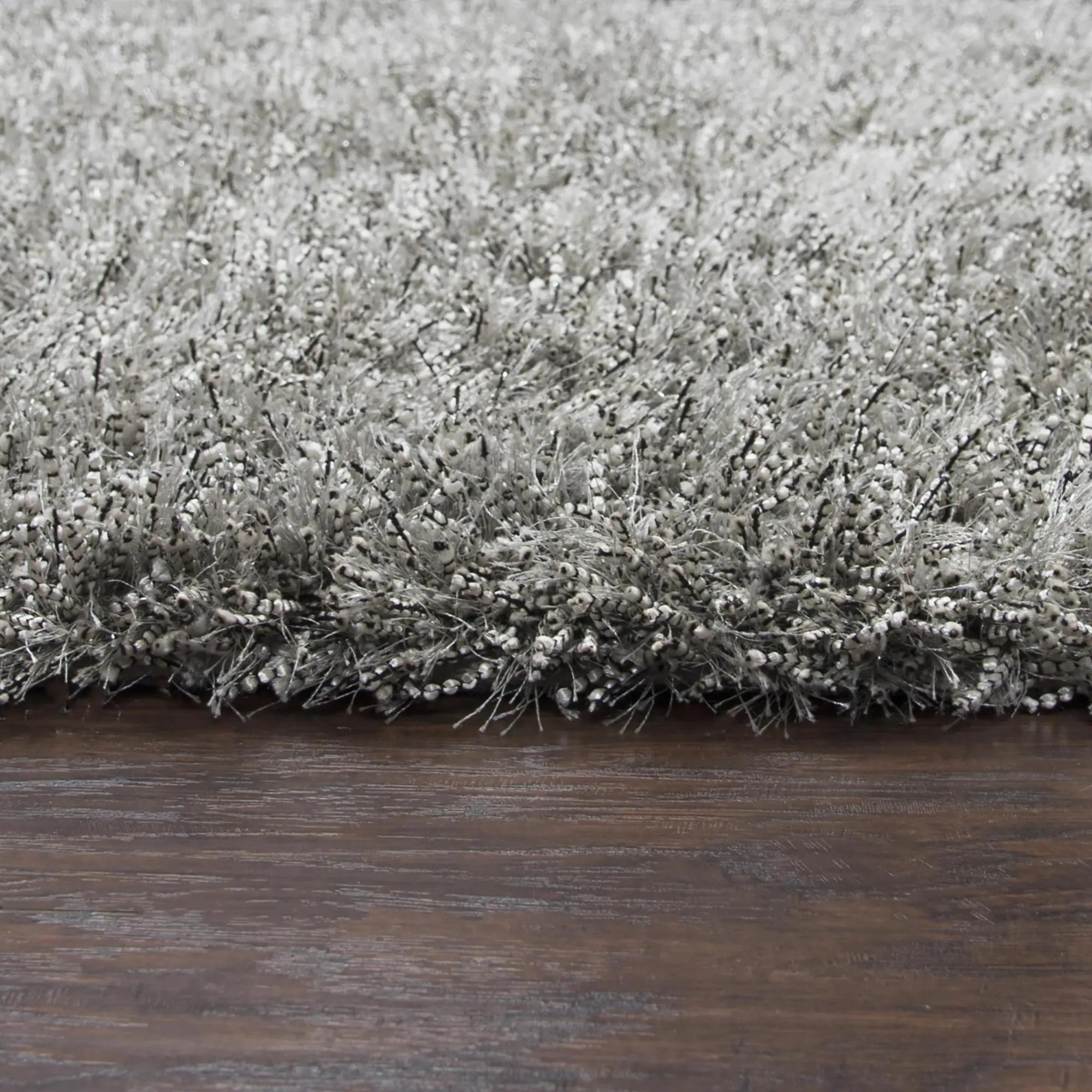 8' X 10' Gray And Silver Hand Tufted Area Rug Homeroots Home Decor